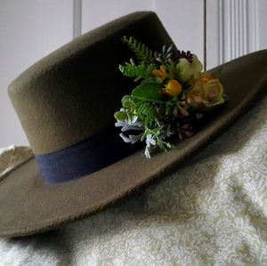 HAT ~ Bolero ~ Olive Green